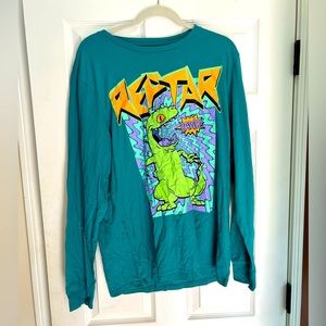 Old Navy Reptar Long Sleeve Top sz XL NWT